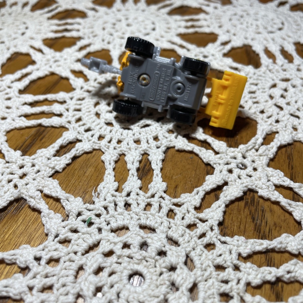 Matchbox: MBX BACKHOE. Orange. . B83 - Picture 2 of 6